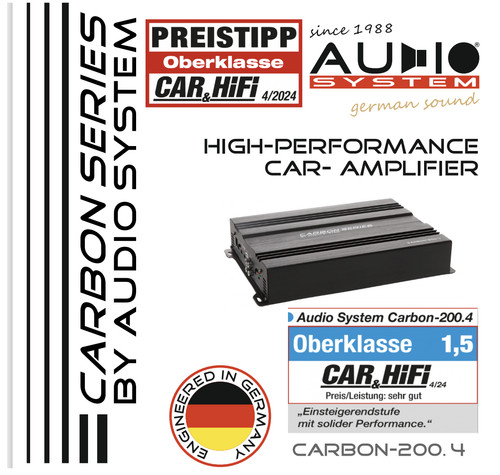 Ware audio system carbon - audio,