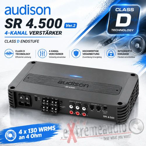 Audison 500 4 kanal - audison,