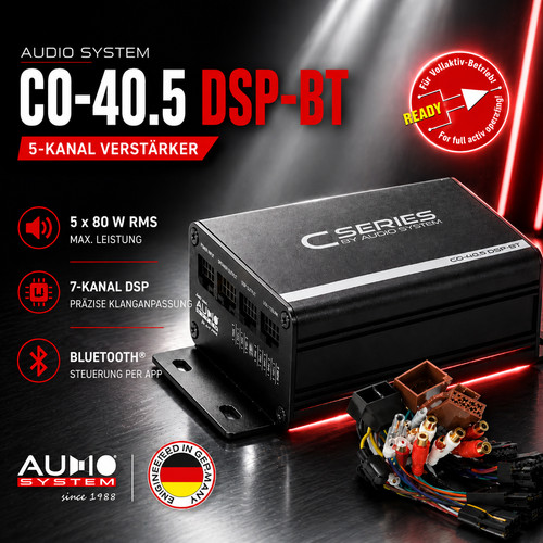 Audio system plug - plug&play, 5-kanal
