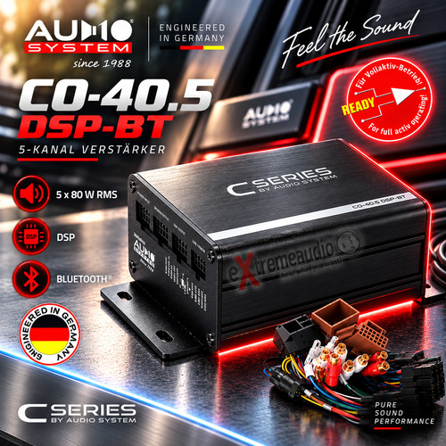 Audio system plug - system, 5-kanal