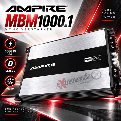 Ampire mbm1000 1 kanal - ampire, mbm1000.1-2g