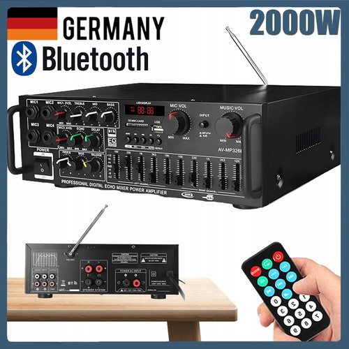 2000w verstärker stereo - verstärker,
