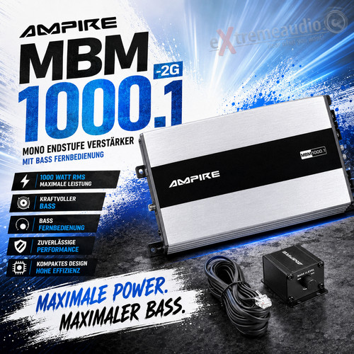 Ampire mbm1000 mono - ampire, mbm1000.1-2g