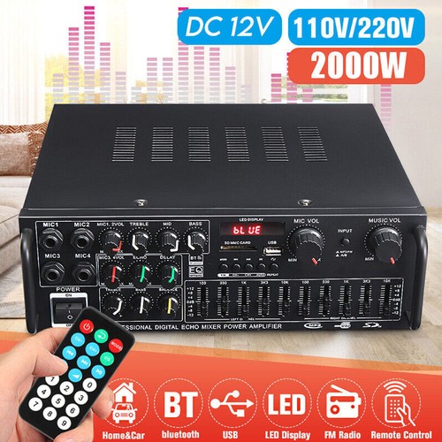 2000w verstärker stereo - verstärker,